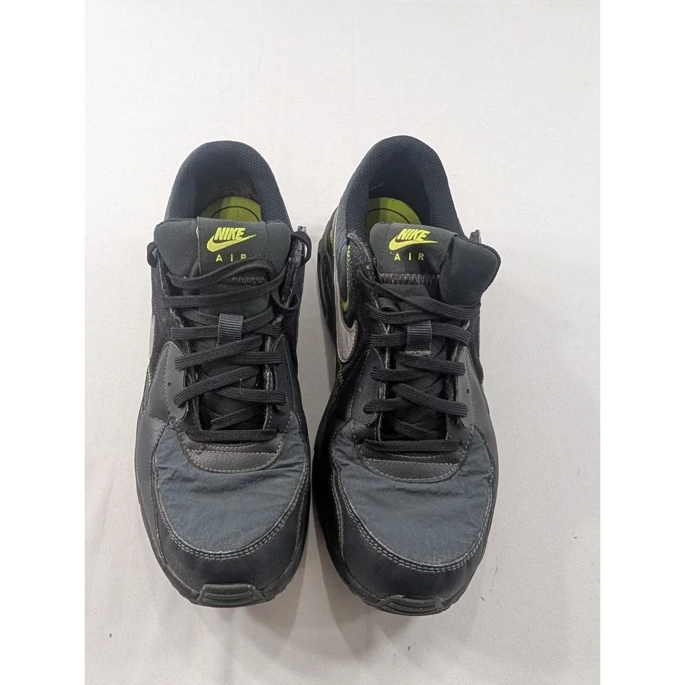 Nike Men's Air Max Excee CD4165-010 Running Black Green Shoes Sneakers Size 9